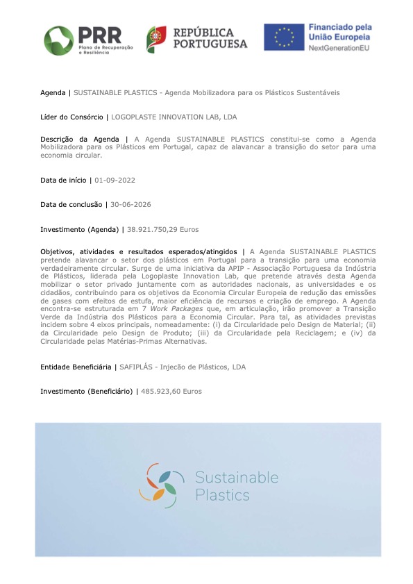 Sustainable Plastics